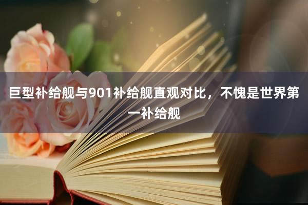 巨型补给舰与901补给舰直观对比，不愧是世界第一补给舰