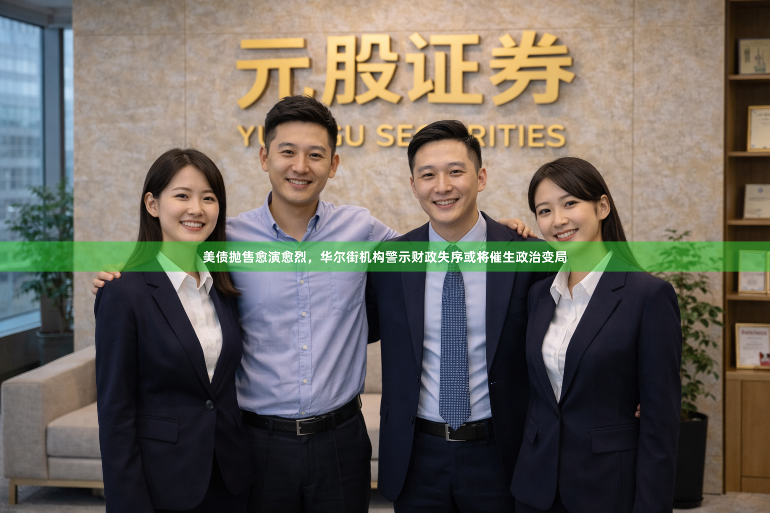 美债抛售愈演愈烈，华尔街机构警示财政失序或将催生政治变局